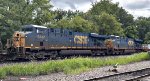 CSX 5441 is also a mid train DPU for the 135.